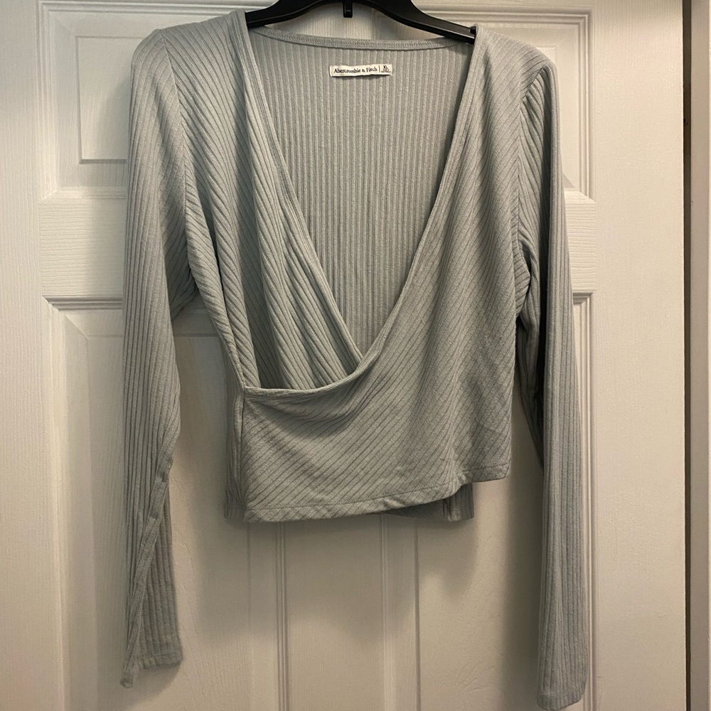 Mint Wrap Top